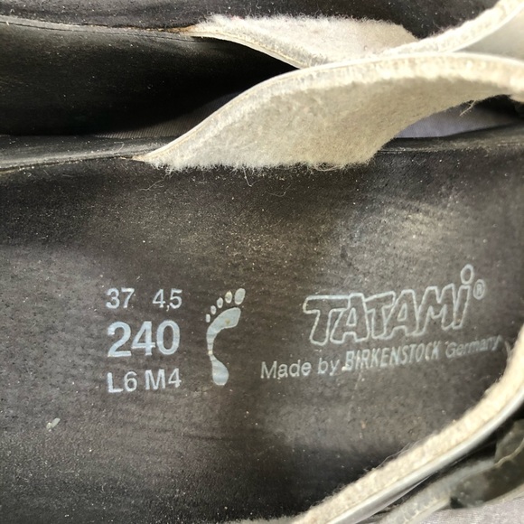 Tatami Berkenstock Silver Sandals - Picture 3 of 5